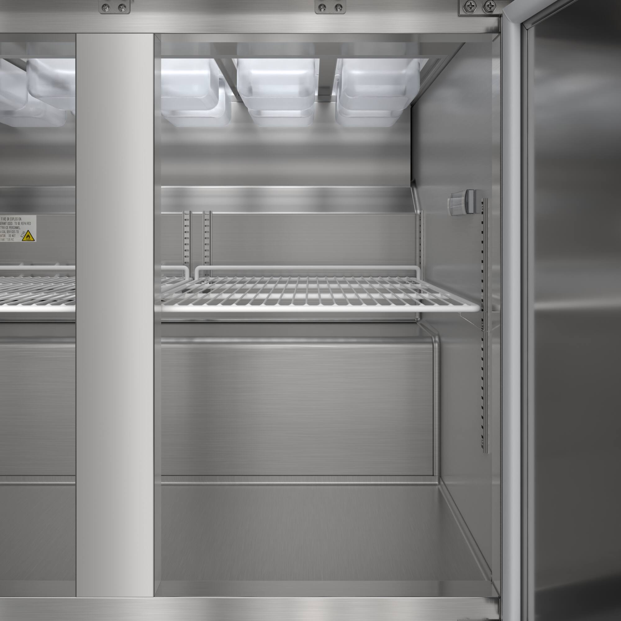 The text on the image reads:

"DO NOT BLOCK THIS AREA
KEEP CLEAR
FOR EMERGENCY USE ONLY"