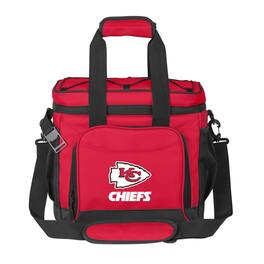 Logo Brands - Kansas City Chiefs 24-Can Flex Cooler - Red