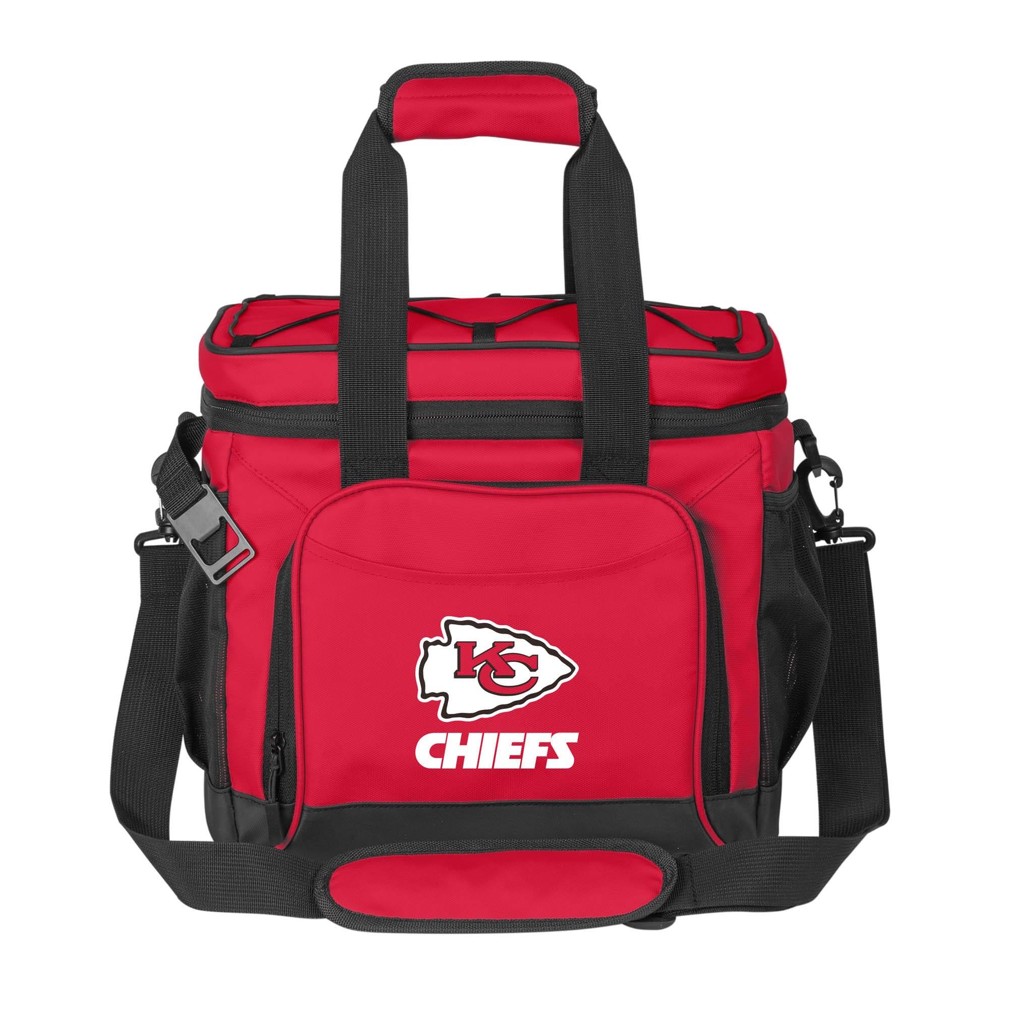 Front. Logo Brands - Kansas City Chiefs 24-Can Flex Cooler - Red.