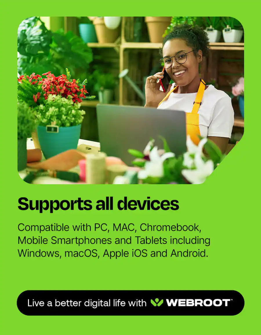 Webroot Complete Internet Security + Antivirus Protection (10 Devices ...