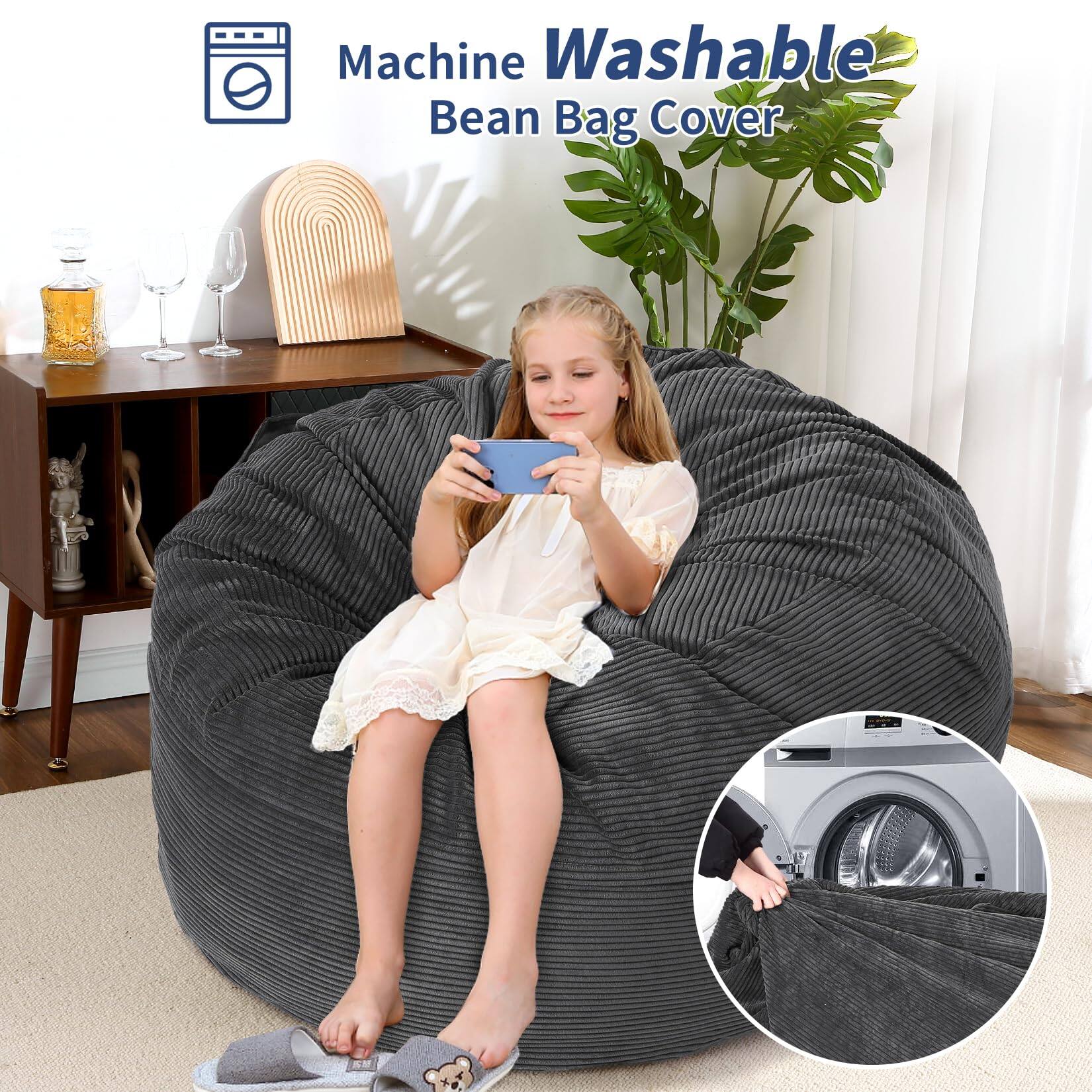 Machine Washable Bean Bag Cover
