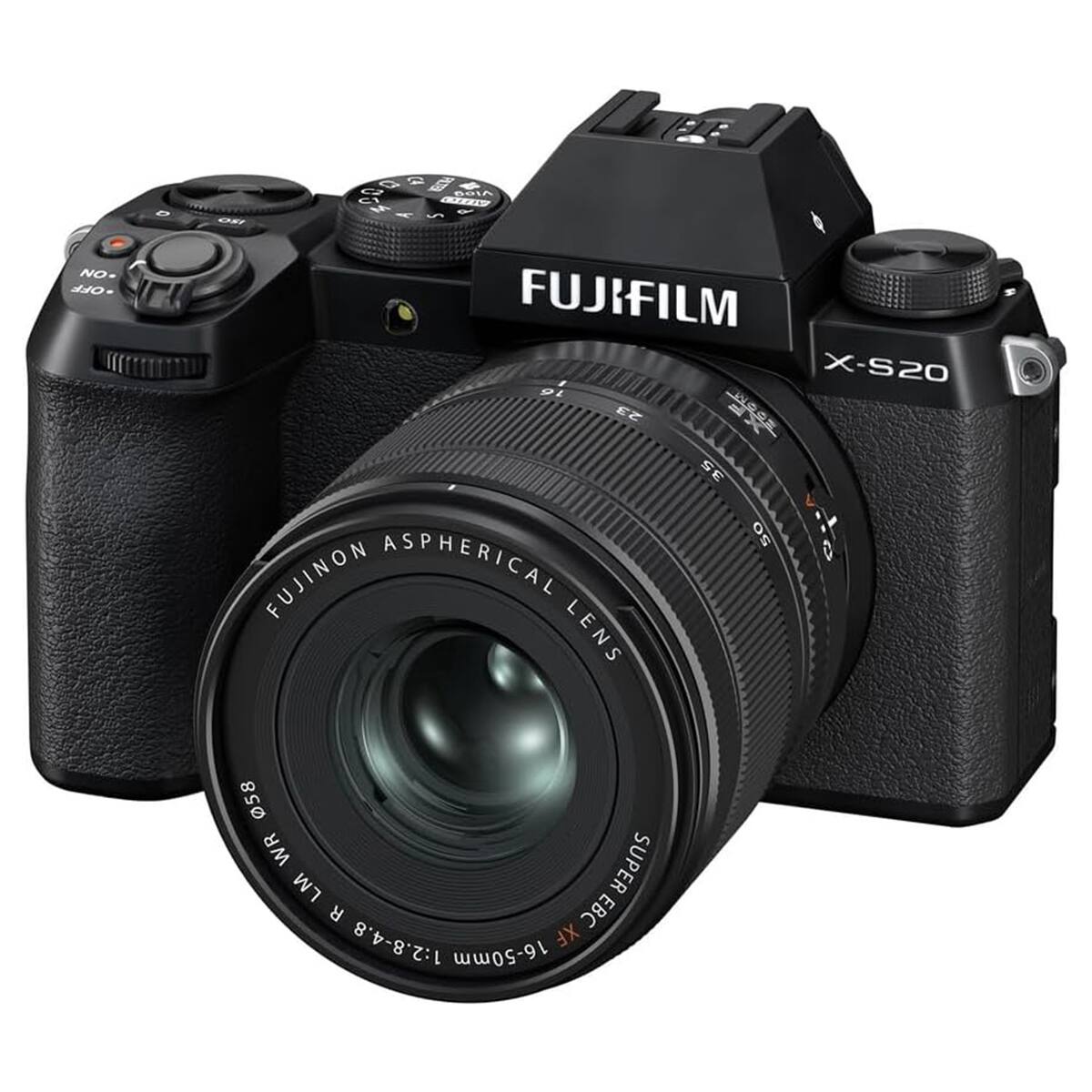 FUJIFILM X-S20  
FUJINON ASPHERICAL LENS  
SUPER EBC  
1:2.8-4.8  
XF 16-50mm
