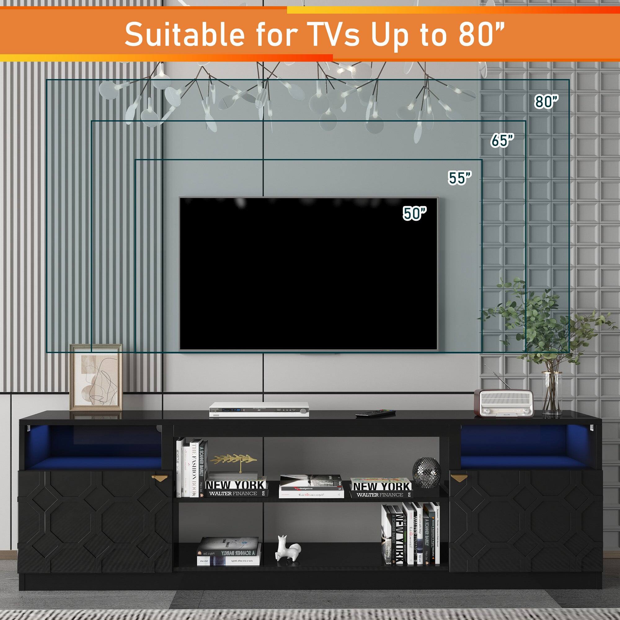 Suitable for TVs Up to 80"

80"
65"
55"
50"