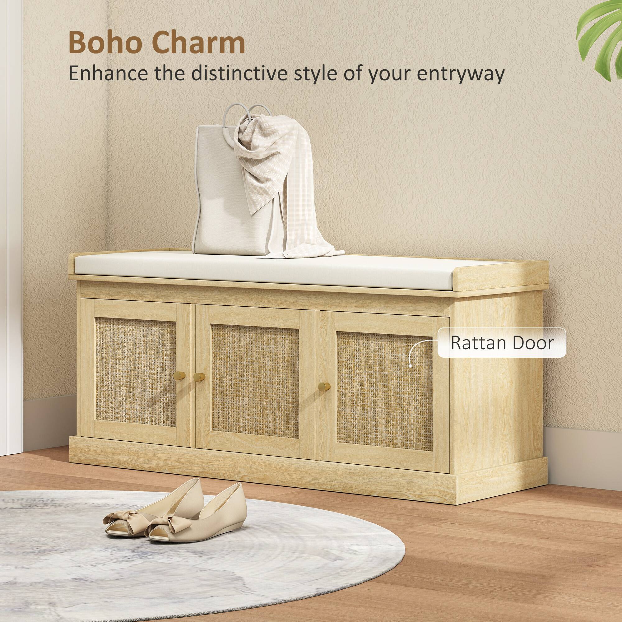Boho Charm  
Enhance the distinctive style of your entryway  

Rattan Door