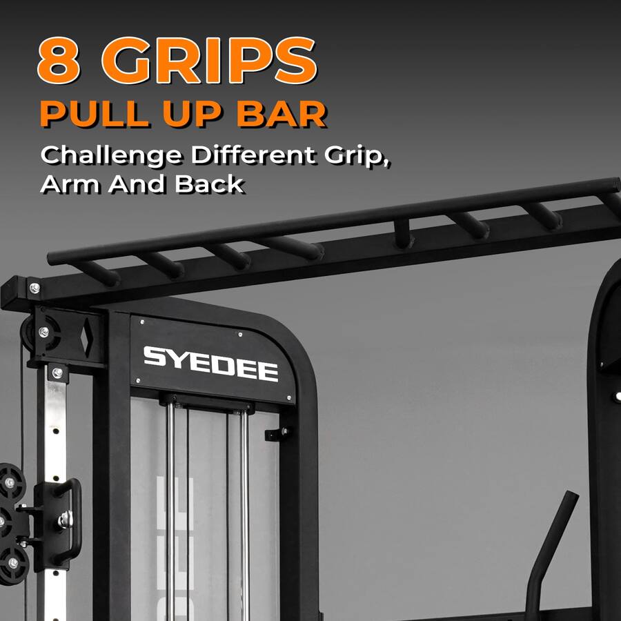 Syedee Functional Trainer with 352lbs Weight Stack, 2:1&1:1 Ratio ...