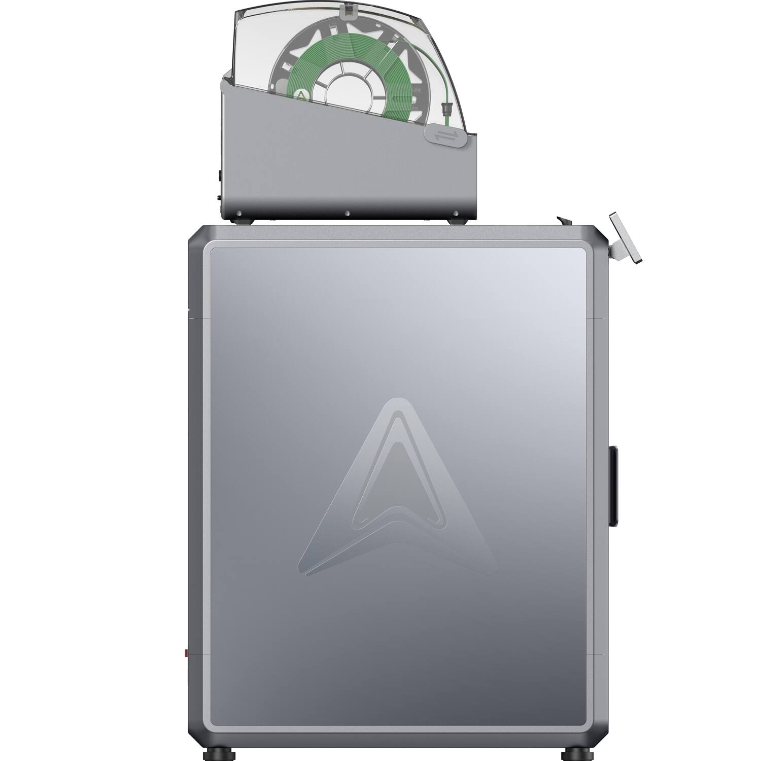 Left. Creality - K2 Plus 3D Printer and CFS Multi-color printing system - Black.