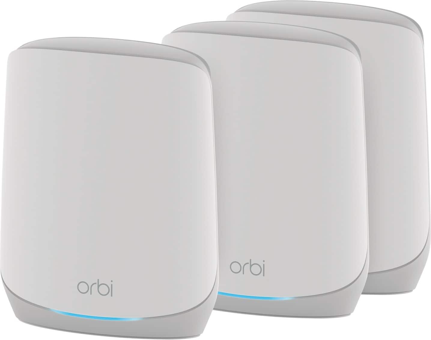 NETGEAR - Orbi 750 Series AX5200 Tri-Band Mesh Wi-Fi 6 System (3-pack) - White - image 8