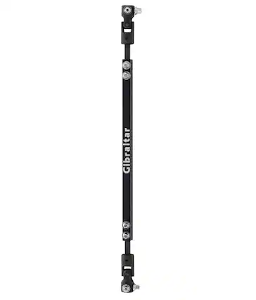 Front. Gibraltar Hardware - Universal Double Pedal Connector Arm, Durable Steel U-Joint Construction, Compatible with Most Double Bass Pedals.