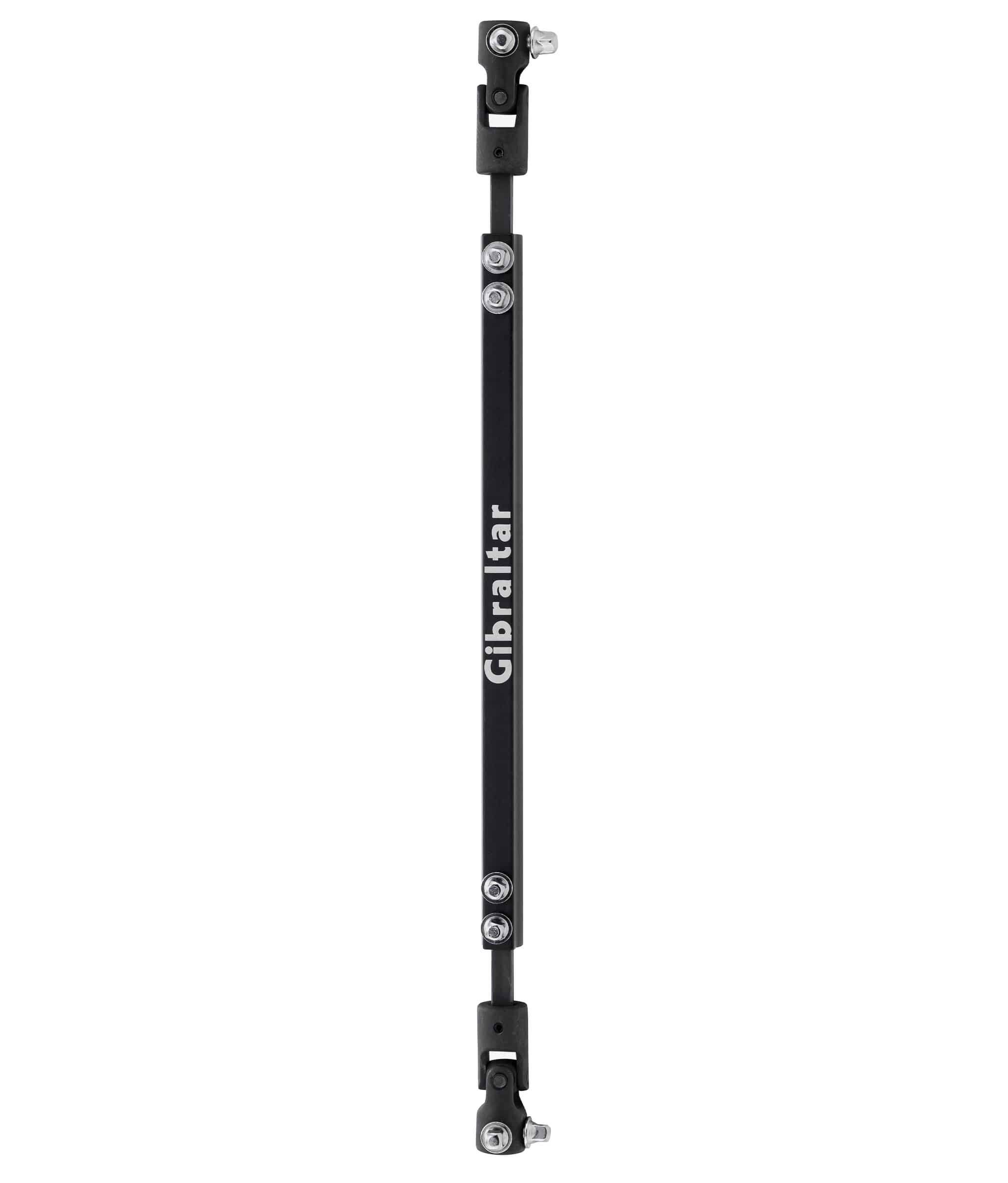 Front. Gibraltar Hardware - Universal Double Pedal Connector Arm, Durable Steel U-Joint Construction, Compatible with Most Double Bass Pedals.