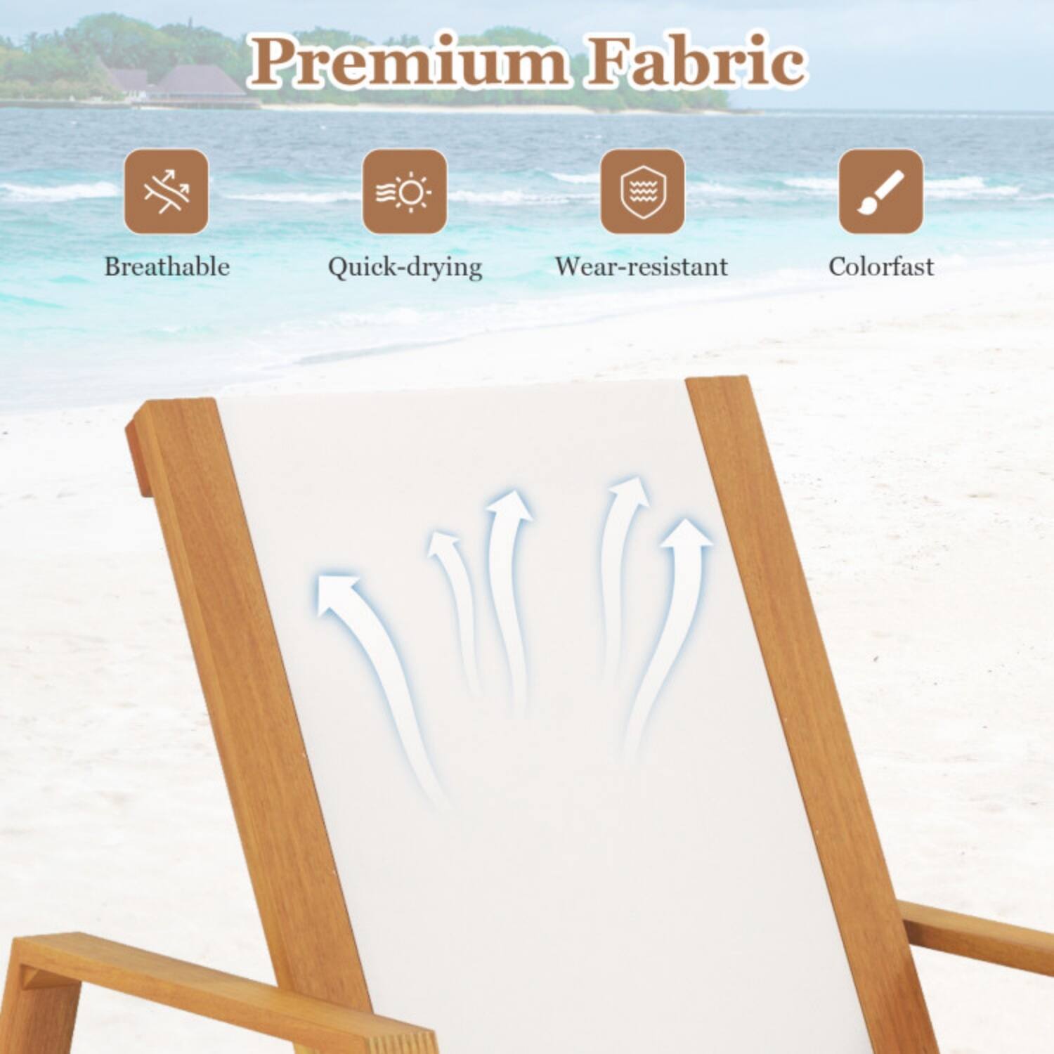 Premium Fabric  
- Breathable  
- Quick-drying  
- Wear-resistant  
- Colorfast