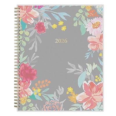 Blue Sky - 2026 Sophie 8.5" x 11" Weekly & Monthly Planner, Plastic Cover - Multicolored