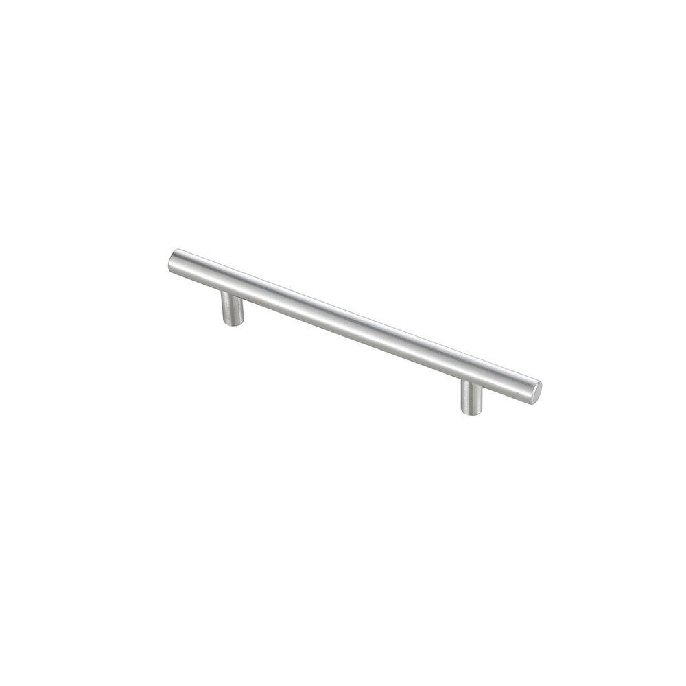 Back. Elegant Decor - Quinn 5" Center to Center Brushed Nickel Bar Pull Multipack (set of 10) - Brushed Nickel.