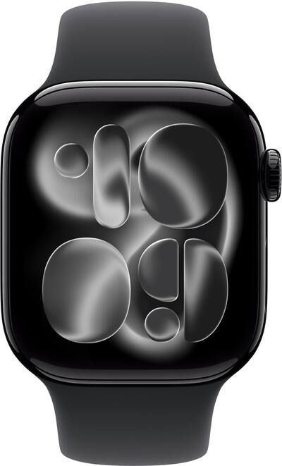Apple Watch Series 11 (GPS) 42mm Jet Black Aluminum Case with Apple Watch Series 11 (GPS) 42mm Jet Black Aluminum Case with