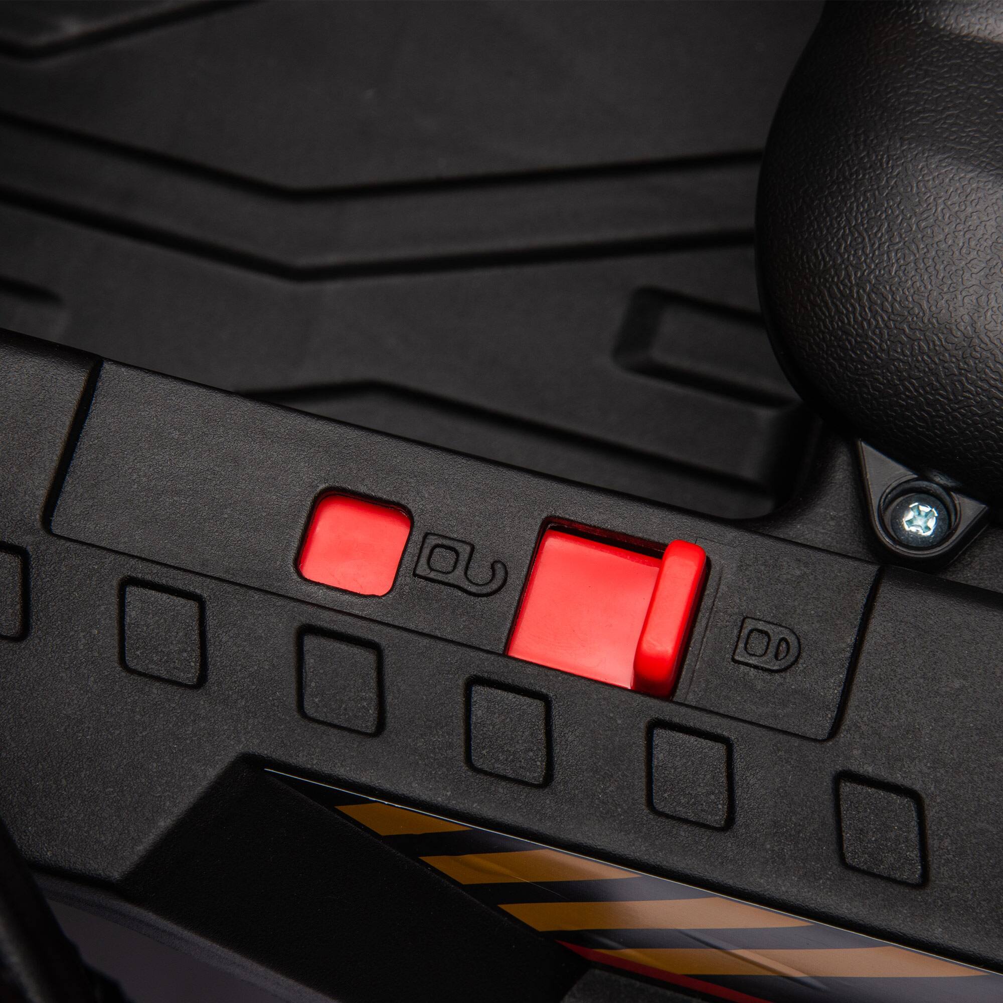 Alt View 5. Qaba - Kids Ride on Dump Truck, 12V Ride on Car with Electric Dump Bed, Shovel, Suspension Wheels, Music, LED Lights for 3-5.