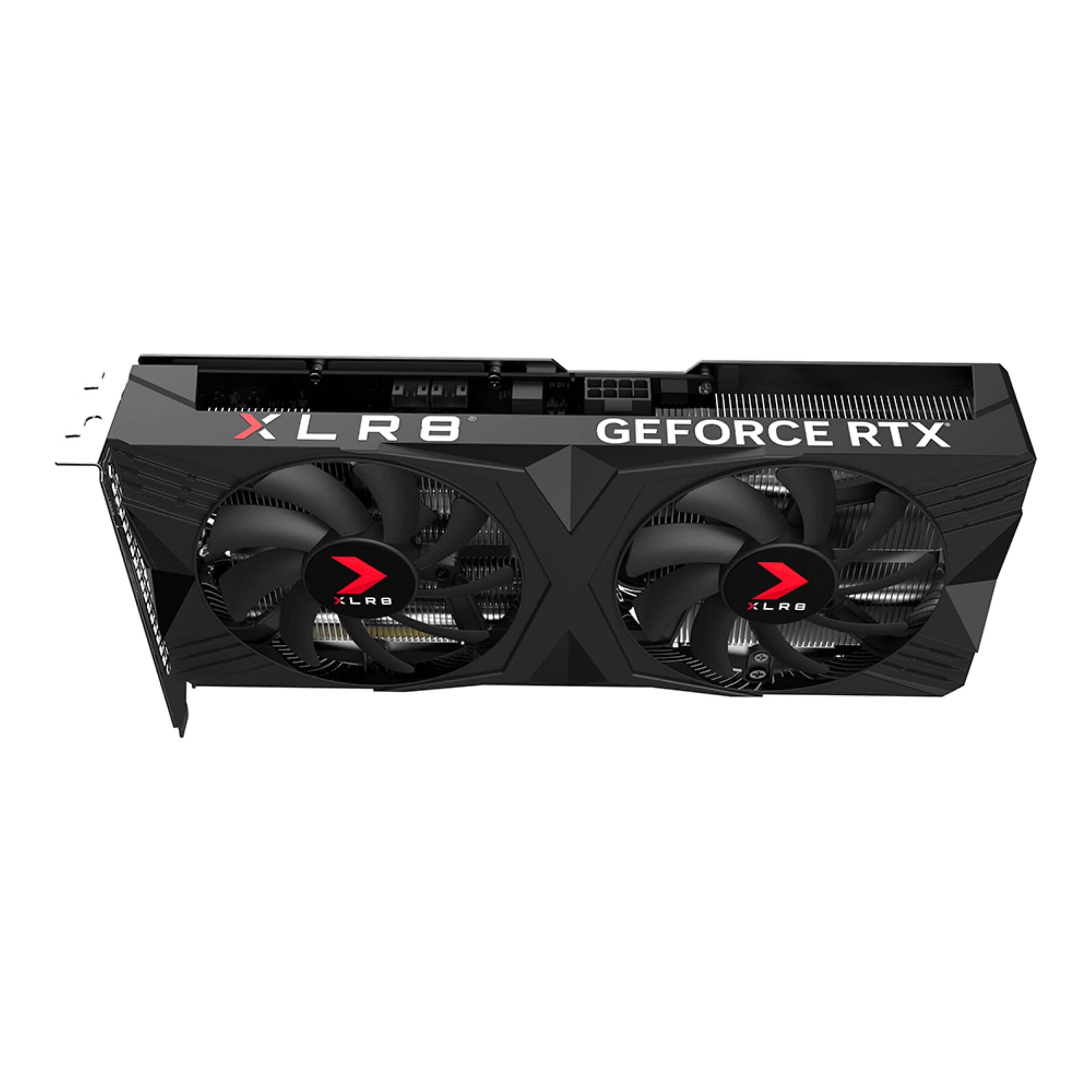Alt View 14. PNY - NVIDIA GeForce RTX 4060 Ti 8GB OC GDDR6 PCIe Gen 4 x16 Graphics Card with Dual Fan - Black.
