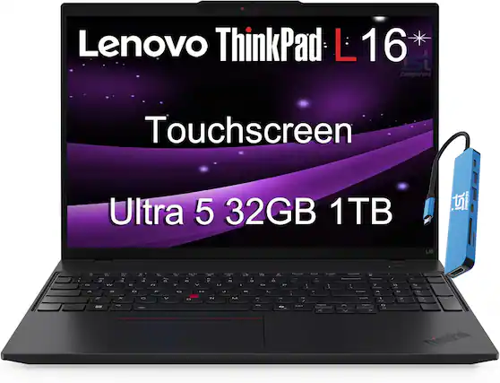 Lenovo ThinkPad L16 Touchscreen Ultra 5 32GB 1TB