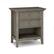 Front. Simpli Home - Amherst Bedside Table - Farmhouse Grey.