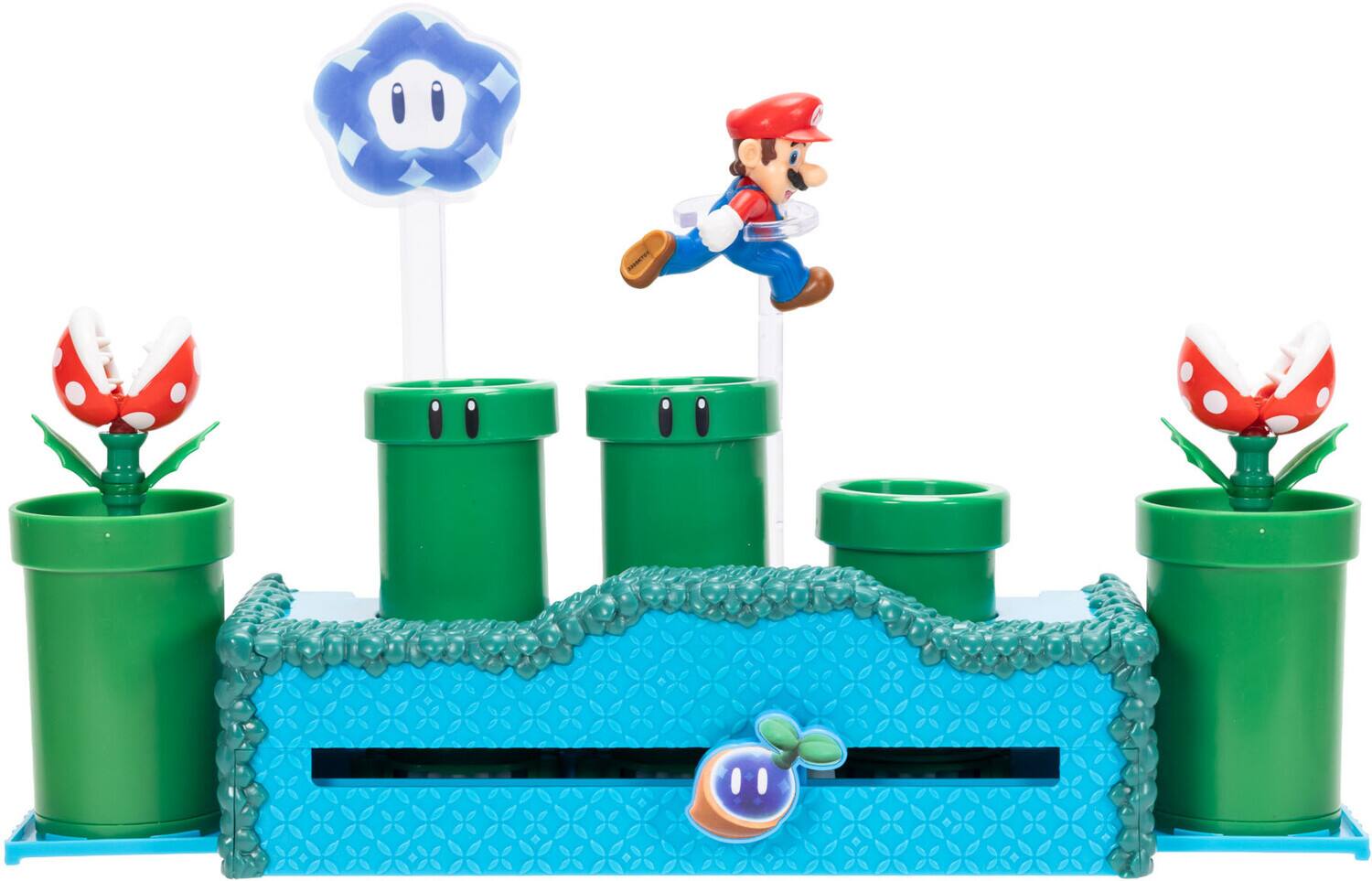 Alt View 3. Jakks Pacific - Super Mario - 2.5" Wonder Warp Pipe playset   - COLLECTIBLES - Multicolor.