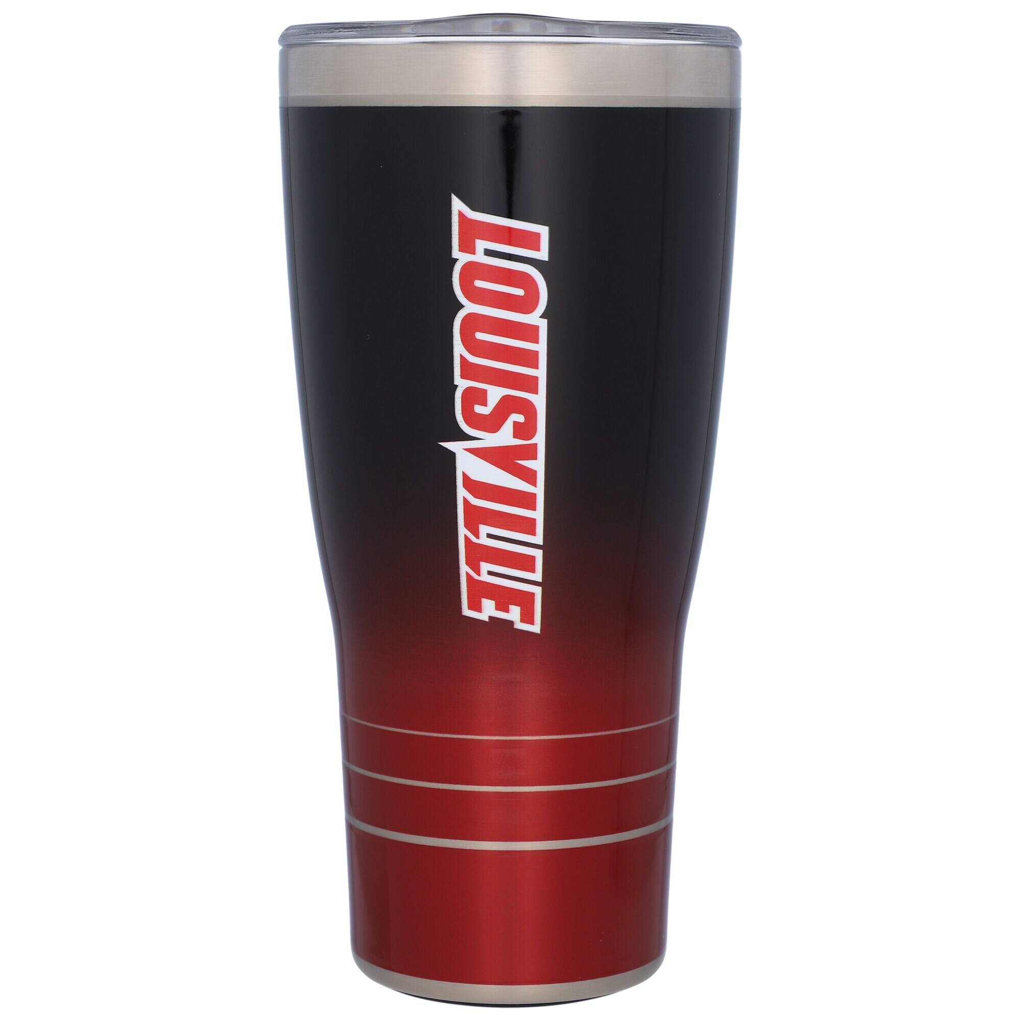 Alt View 1. Tervis - Louisville Cardinals 30oz. Ombre Stainless Steel Tumbler - Multicolor.