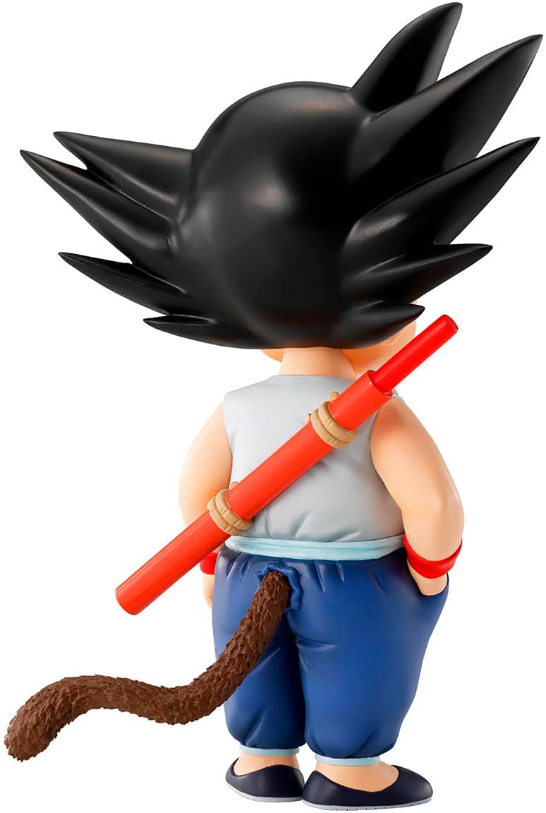 Alt View 4. Bandai - 5.1" Son Goku & 4.3" Krillin - Son Goku Training Section - Dragon Ball - Ichibansho Masterlise Figures.