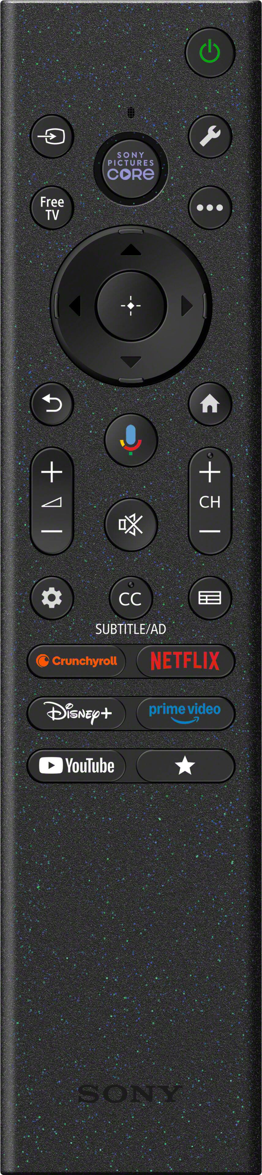 SONY PICTURES CORE

Free TV

Crunchyroll
NETFLIX
Disney+
prime video
YouTube

SONY