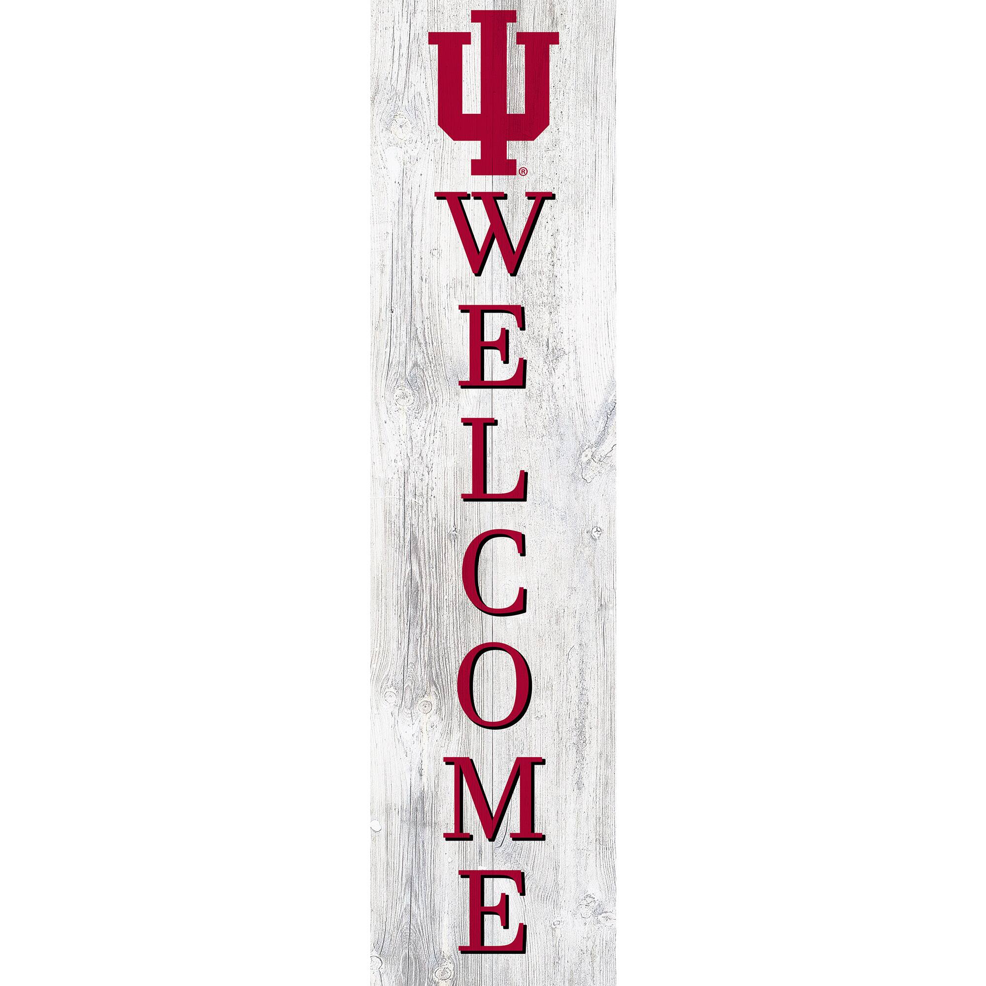 Indiana Hoosiers 48'' Welcome Leaner