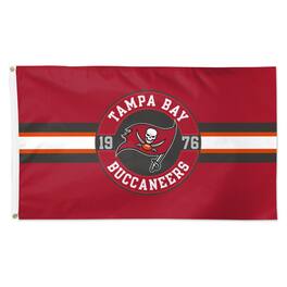 WinCraft - Tampa Bay Buccaneers 3' x 5' Applique Flag - Multicolor