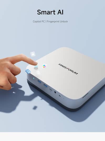 Minisforum AI X1 Pro 370 Mini Desktop PC Copilot Support AI PC AMD Minisforum AI X1 Pro 370 Mini Desktop PC Copilot Support AI PC AMD