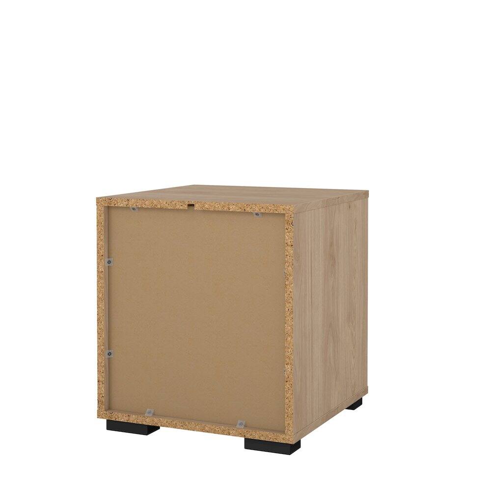 Alt View 9. Tvilum - Sofia 2 Drawer Nightstand, Jackson Hickory - Brown.