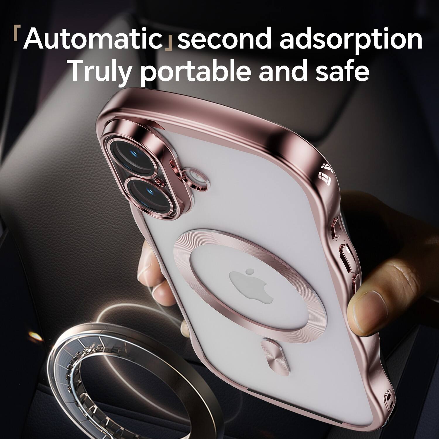 "Automatic" second adsorption  
Truly portable and safe