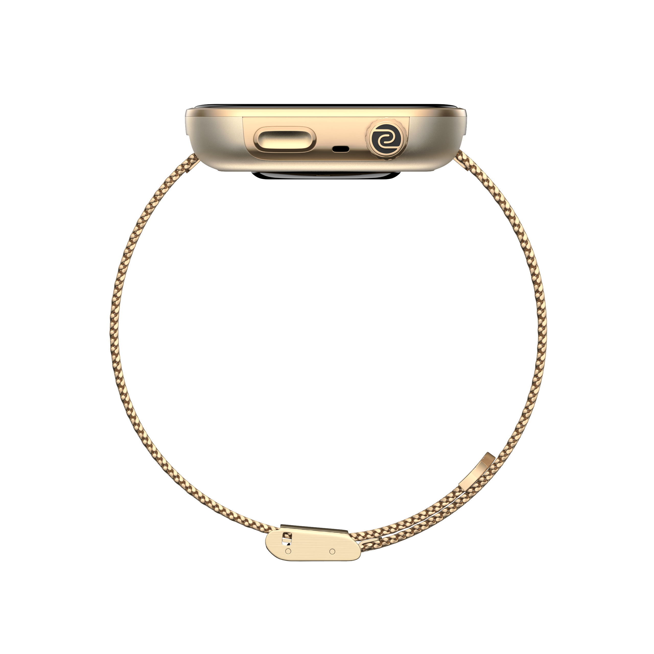 Left. Noise - Pro 6 Smartwatch with Intelligent AI - rose gold.