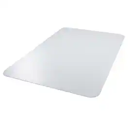 Floortex - Vinyl Rectangular Chair Mat for Hard Floor - 36" x 48" - Clear