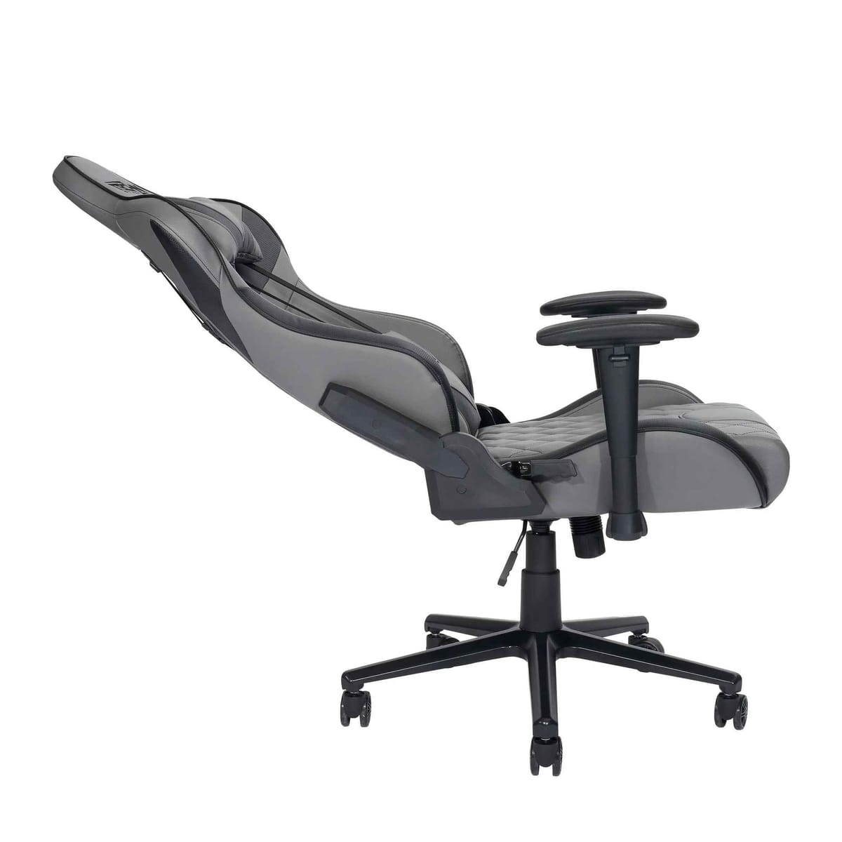 Alt View 6. Techni Sport - XL Ergonomic Gaming Chair with Durable Steel Frame - Grey.