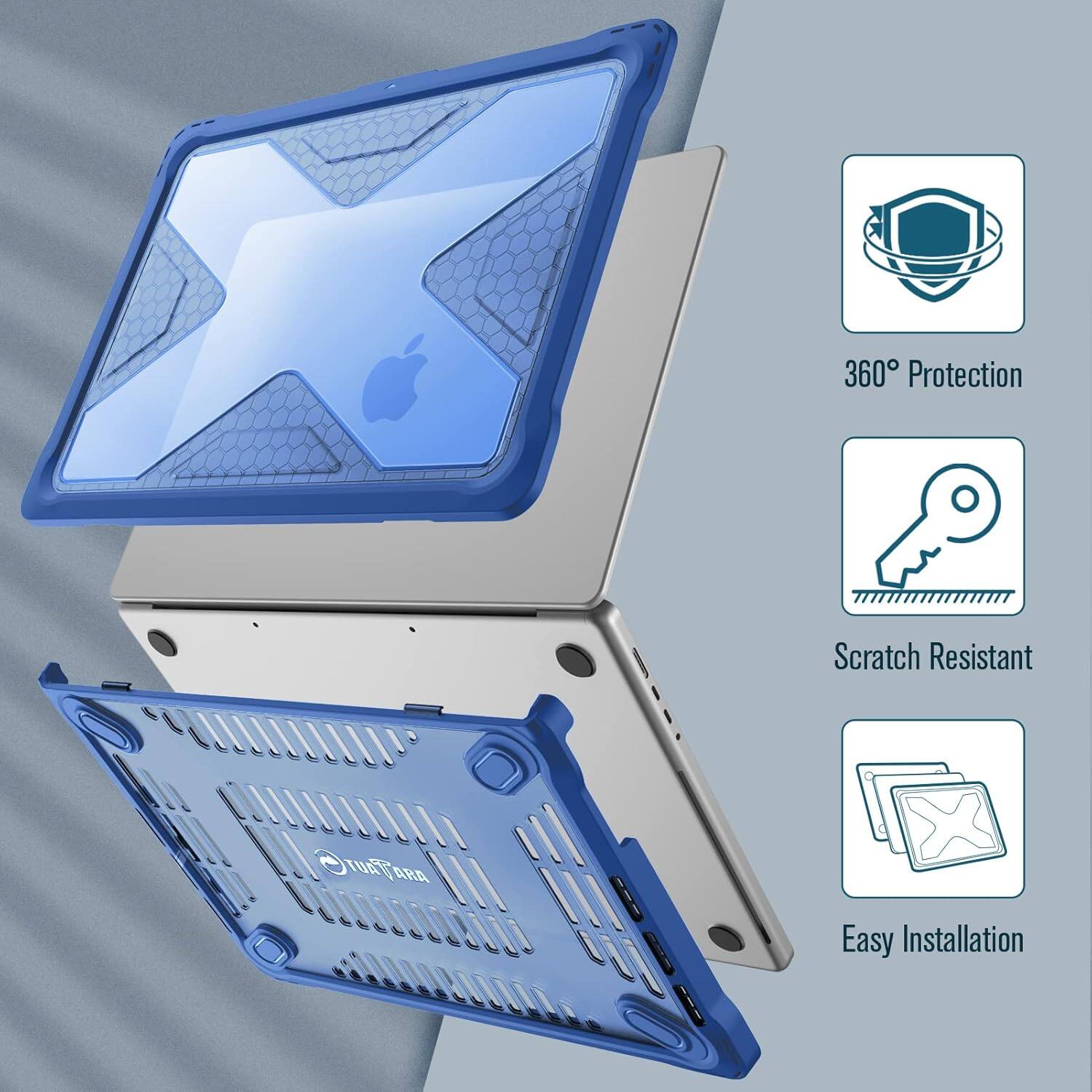 360° Protection  
Scratch Resistant  
Easy Installation