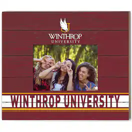 Jardine - Winthrop Eagles 11'' x 13'' Team Spirit Scholastic Picture Frame - Maroon
