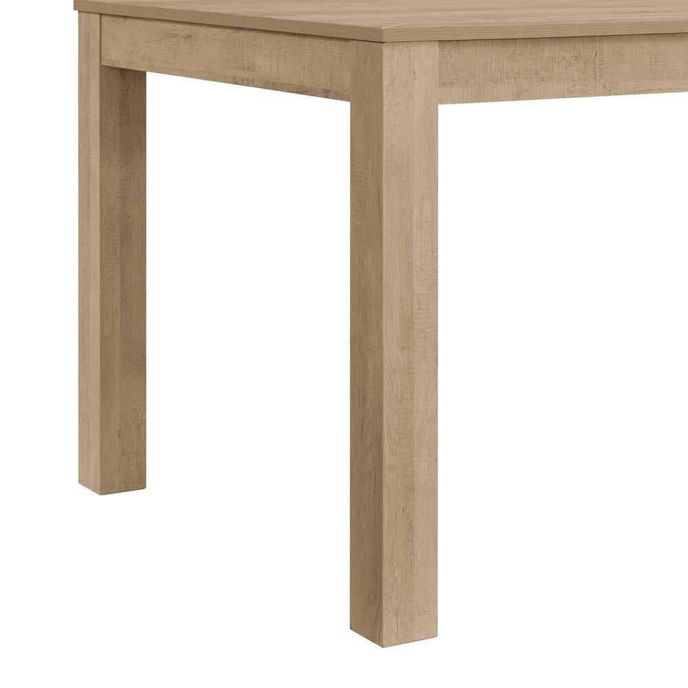 Back. Picket House Furnishings - Holmes Rectangular Dining Table in Brown - Brown.