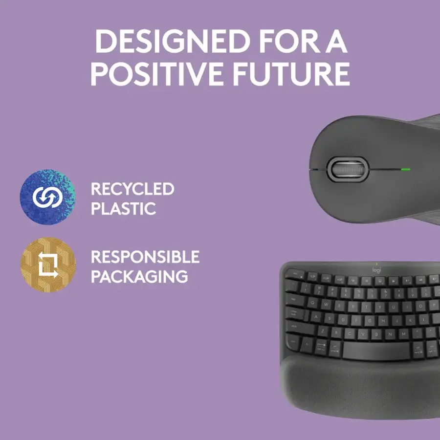 Designed for a Positive Future. Recycled Plastic. Responsible Packaging.