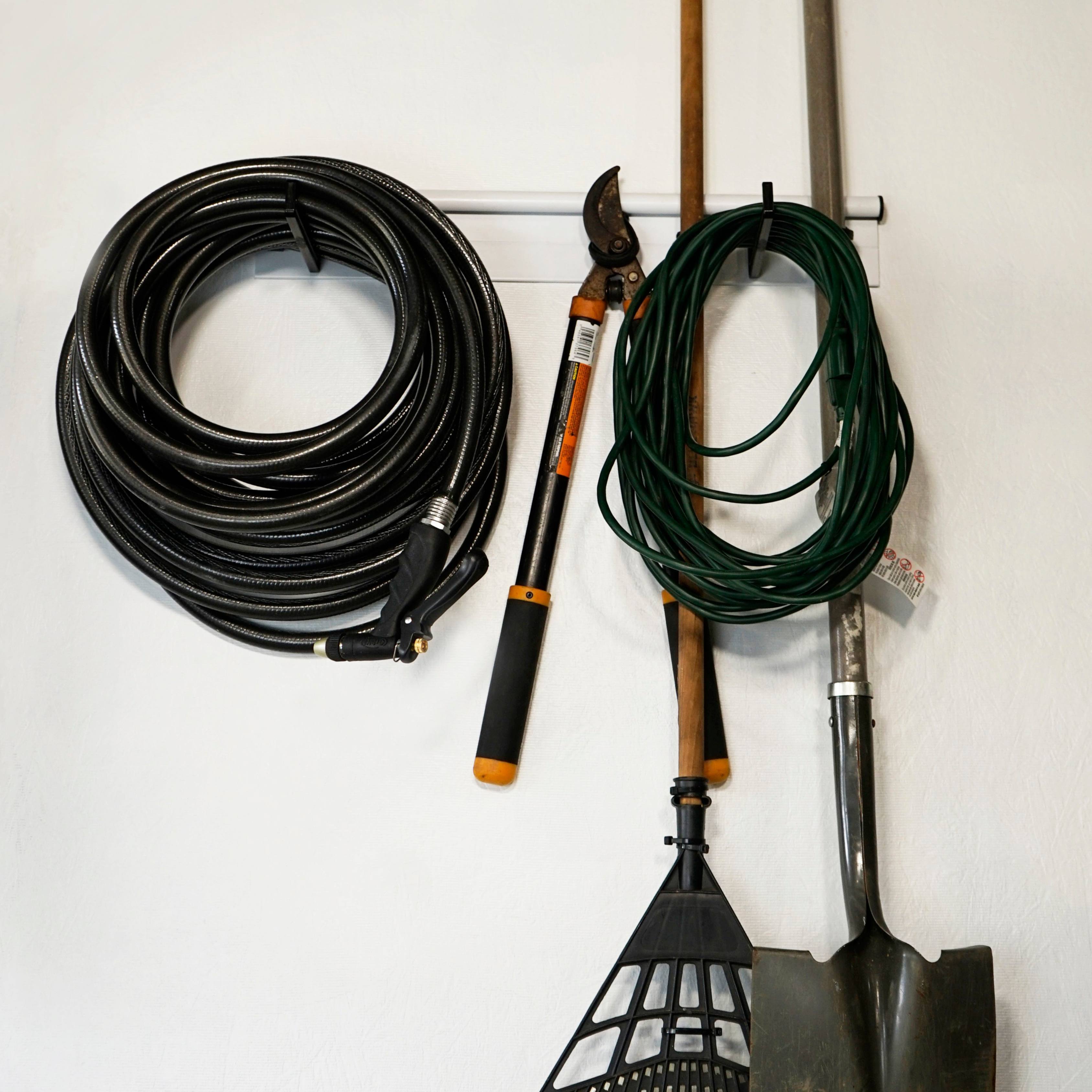 Alt View 1. Hang It Simple - Hang It Simple Long Plastic Hooks, Add-on Accessory for Kits 3pk BL - Black.