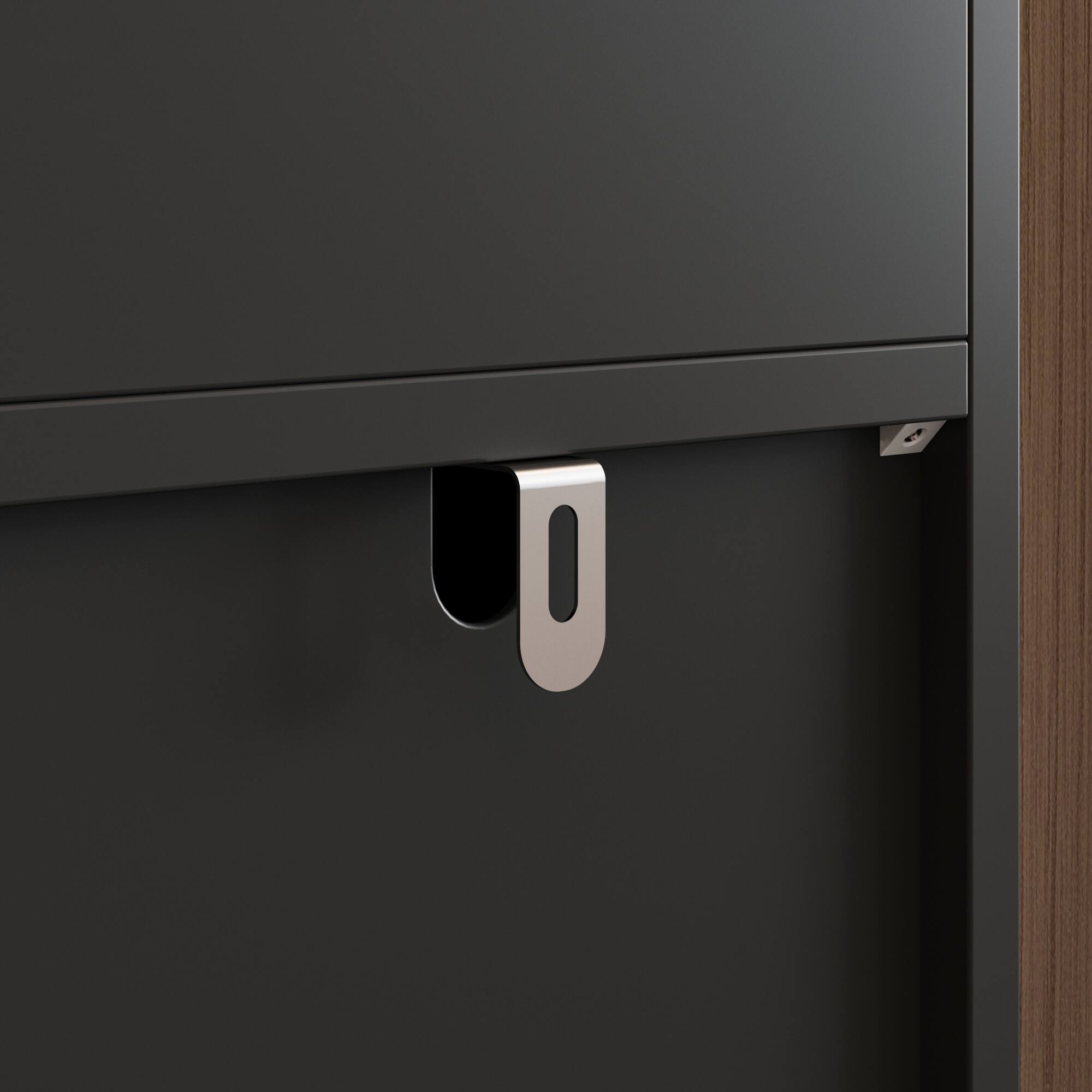 Alt View 6. FUFU & GAGA - FUFU&GAGA Office Storage Cabinet Tool Cabinet Lockable, Anti - Tip, Multi - Use - White.