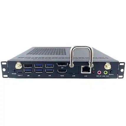WIESEL DP POWER Type-C USA HDMI LAN LAN Restore MIC-IN LINE OUT