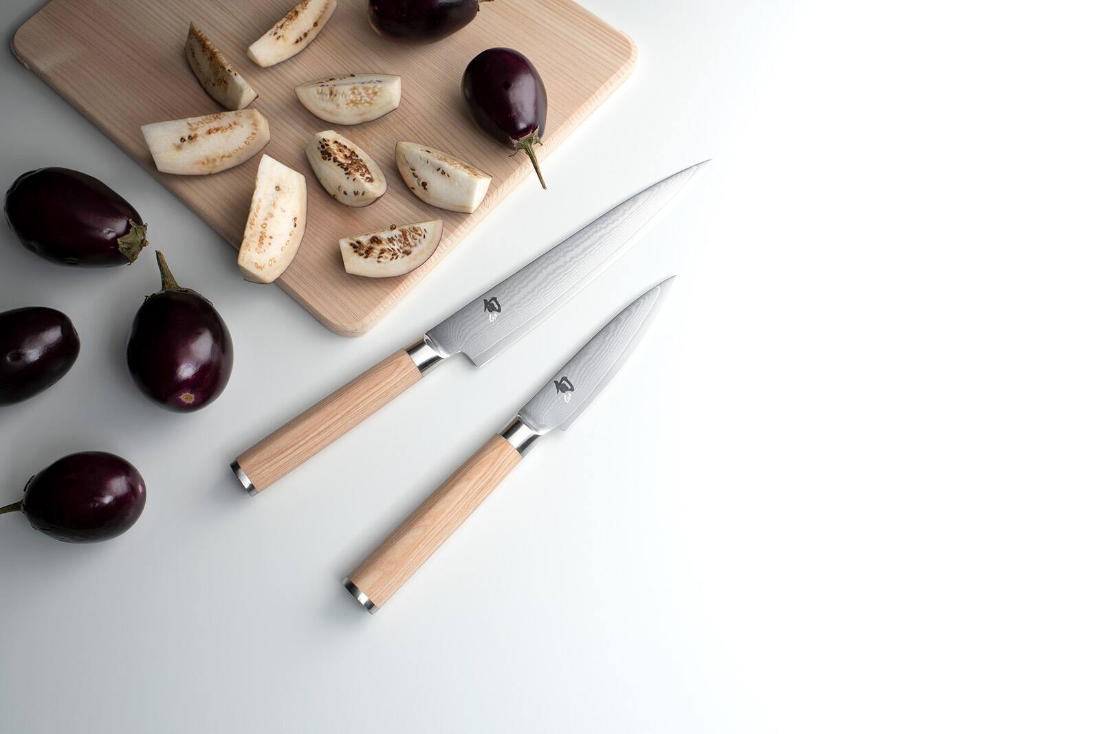 Alt View 3. Shun - Classic Blonde Utility Knife, 6 Inch - Tan.