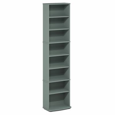 Furinno JAYA DVD Shelf, 8 Tier Media Shelf with Adjustable Shelves Furinno JAYA DVD Shelf, 8 Tier Media Shelf with Adjustable Shelves