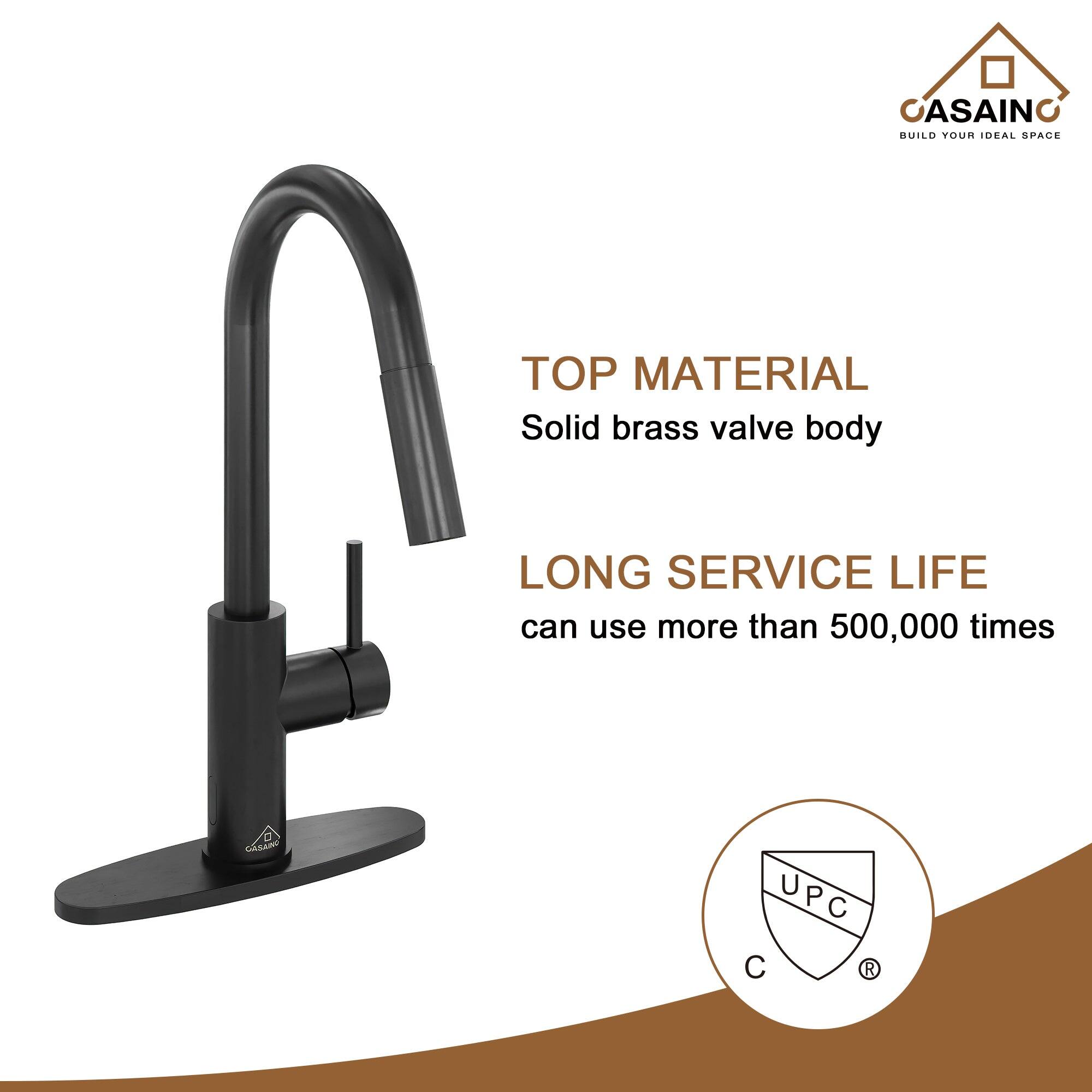 CASAINO  
BUILD YOUR IDEAL SPACE  

TOP MATERIAL  
Solid brass valve body  

LONG SERVICE LIFE  
can use more than 500,000 times  

UPC  
C