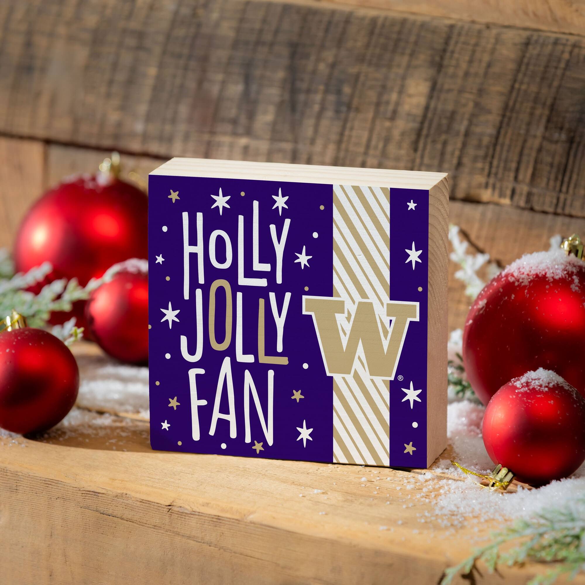 HOLLY JOLLY FAN  
W