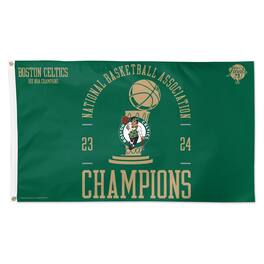 WinCraft - Boston Celtics 18-Time NBA Finals Champions 3' x 5' One-Sided Deluxe Flag - Multicolor