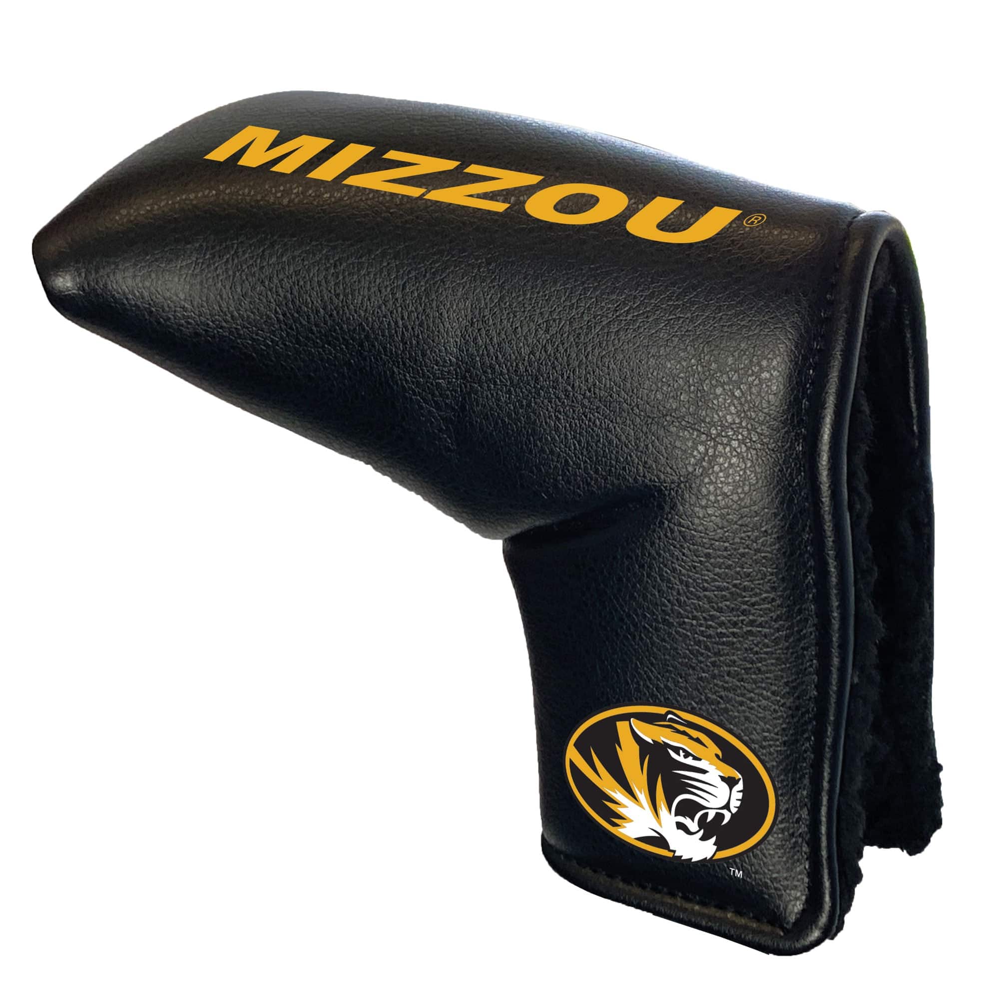 Front. Team Golf - Missouri Tigers Tour Blade Putter Cover - Multicolor.