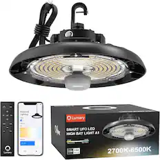 Lumary Industrial Lighting - Lumary SMART UFO LED HIGH BAY LIGHT A1 STOOK BEOOK White Cool White Warm BA 2700K-6500K 150 22000 Wattage