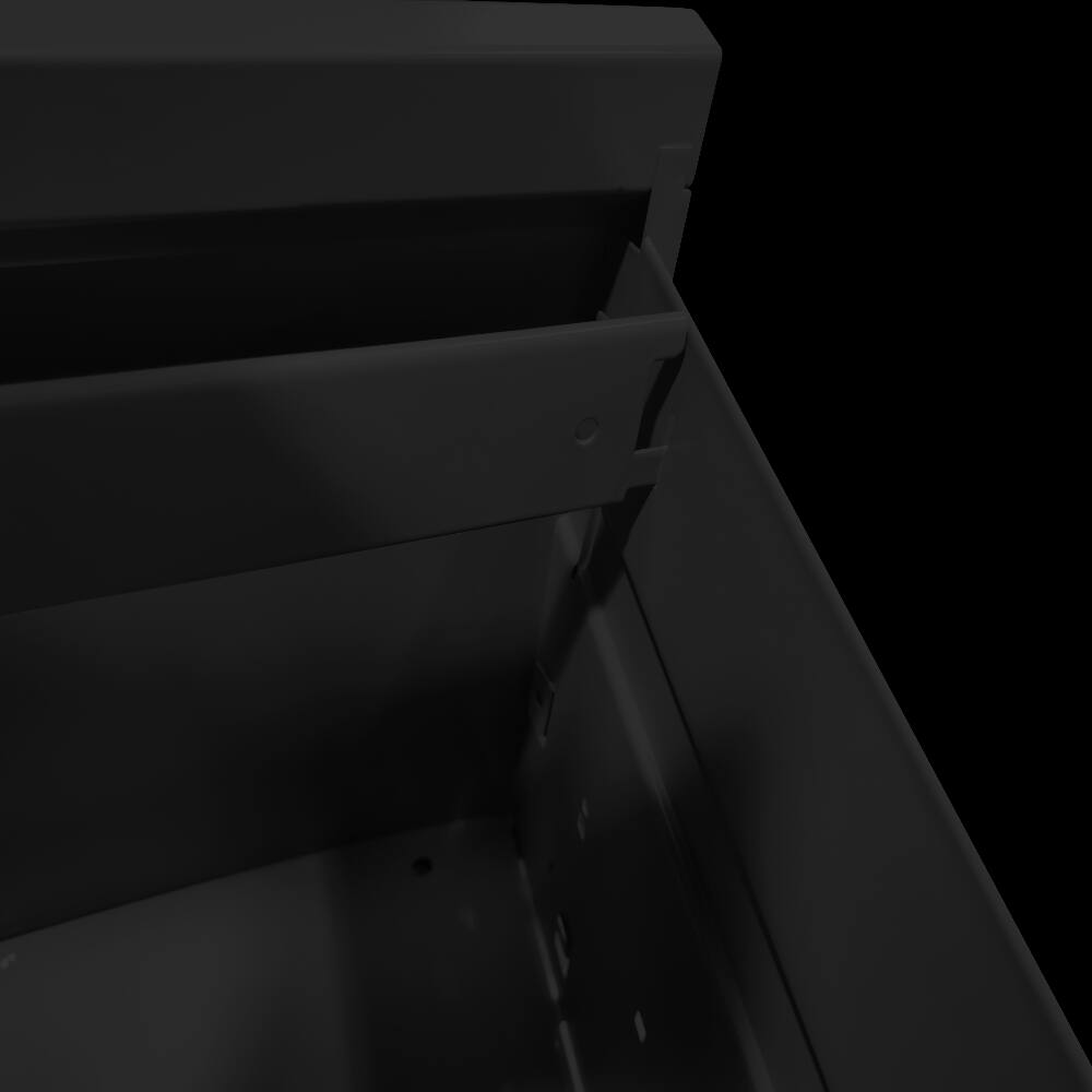 Alt View 10. Loheer - Loheer 5 Drawer Metal Vertical File Cabinet with Lock for Home Office A4 Legal Letter Size.