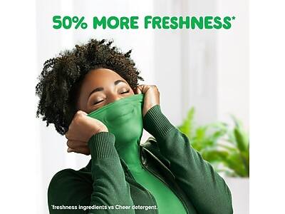 50% MORE FRESHNESS*

*Freshness ingredients vs Cheer detergent.