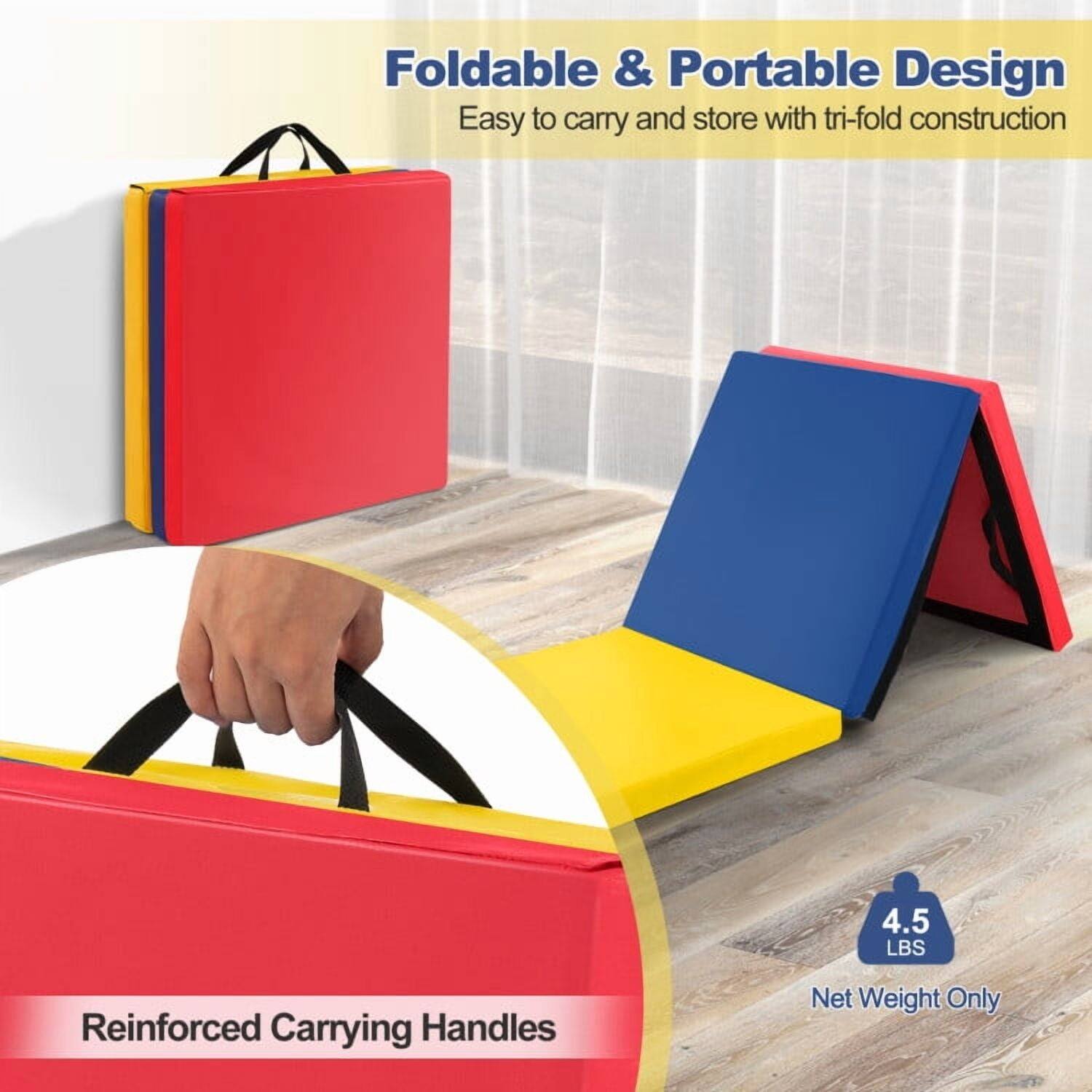 Foldable & Portable Design  
Easy to carry and store with tri-fold construction  

Reinforced Carrying Handles  

4.5 LBS  
Net Weight Only